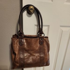 FRYE Melissa leather tote